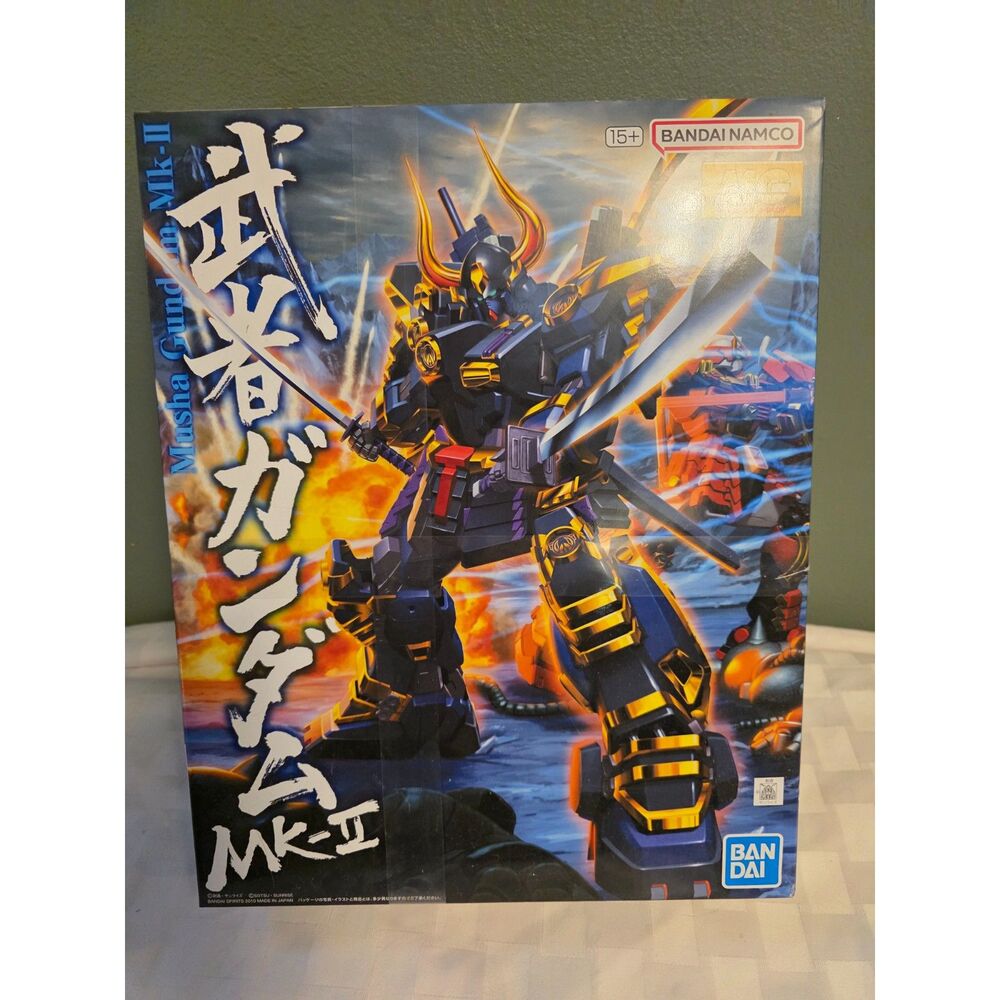 Bandai MG 1/100 Musha Gundam Mk-II Master Grade Model Kit New Factory Sealed